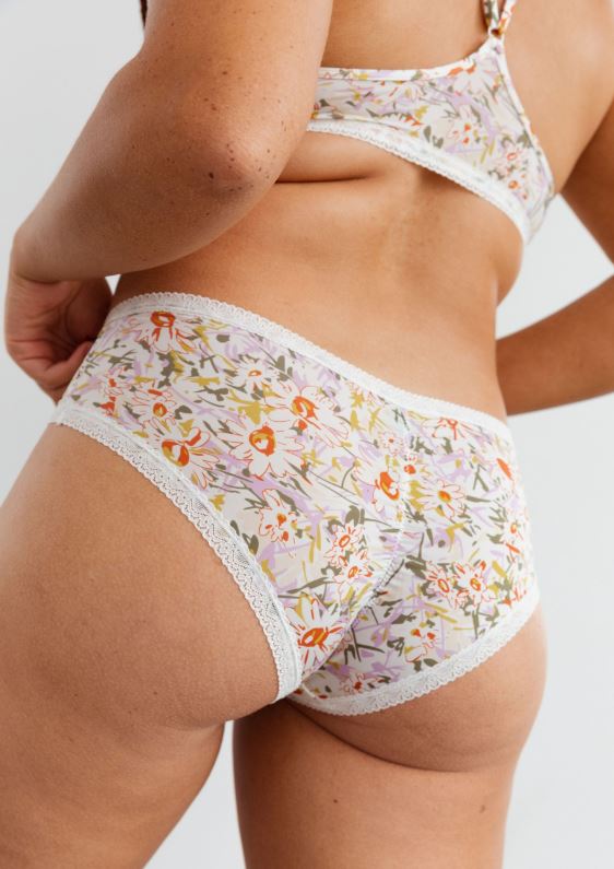 Micro Lace Trim Hipster