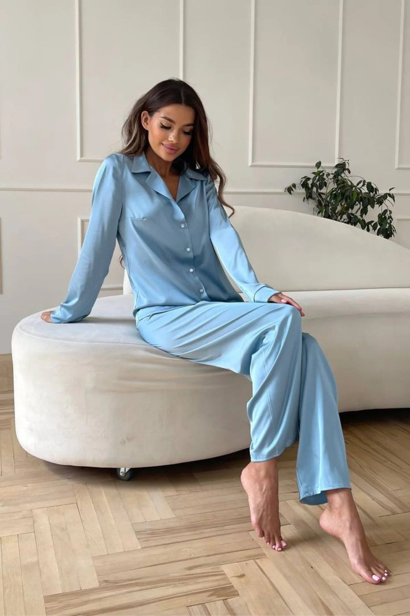 Colette Satin Pajamas