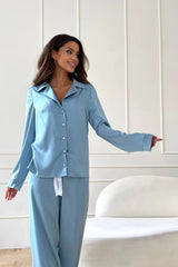 Colette Satin Pajamas