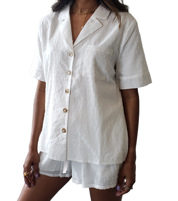Cotton Shortie PJ Set
