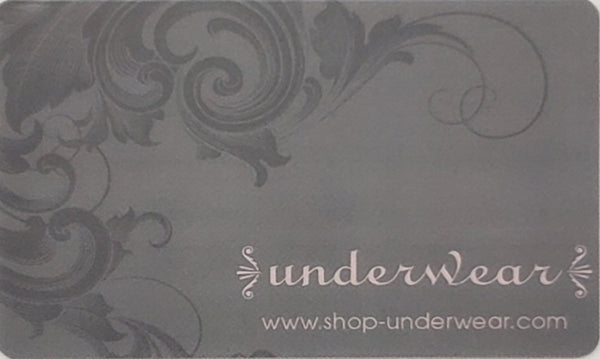 Underwear Gift Card